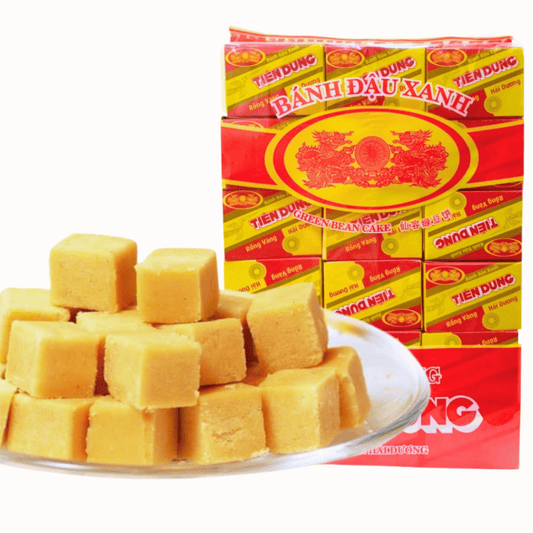 Banh dau xanh green bean cake