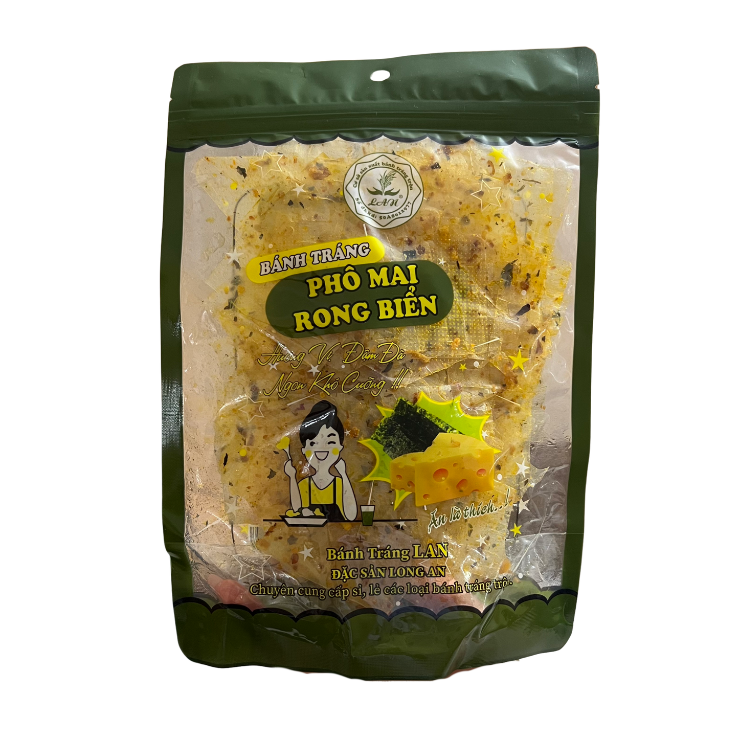 Cheese and Seaweed Rice Paper