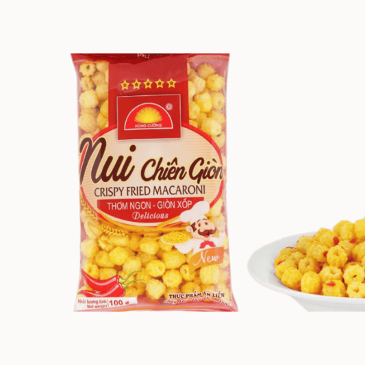 Fried Macaroni Snack Nui Chiên