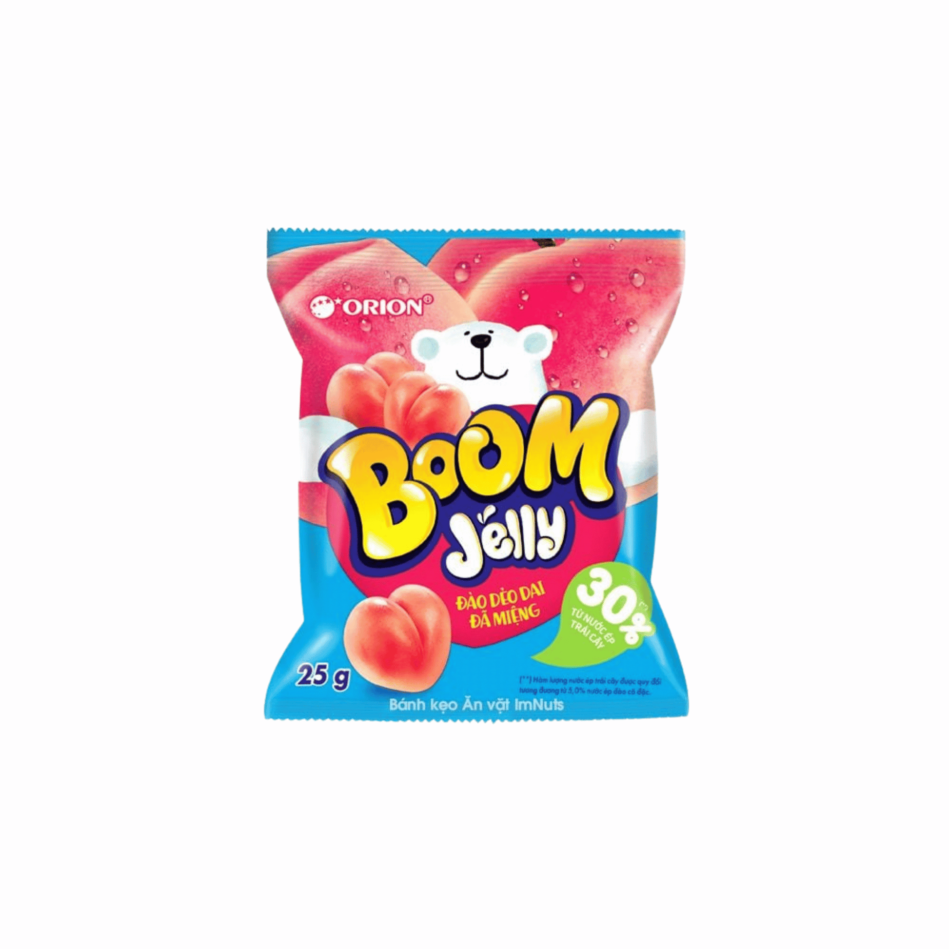 Boom jelly candy peach