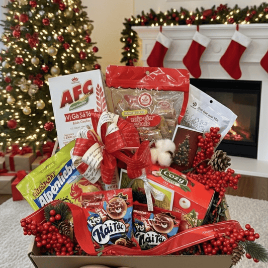 Vietnamese Gift Basket/Box - RED FORTUNE - TÀI LỘC