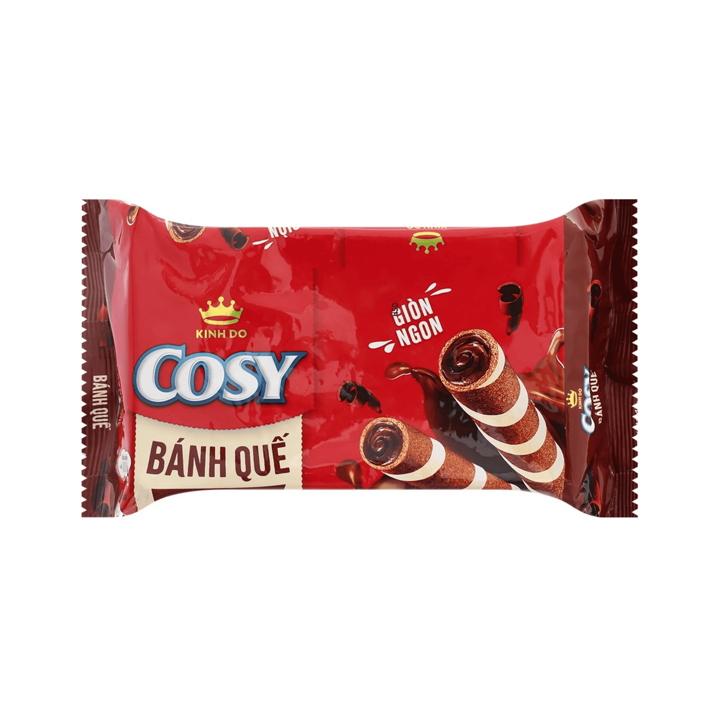 Cosy Chocolate Cream Wafer Rolls (Bánh Quế Kem Cosy Vị Sôcôla)