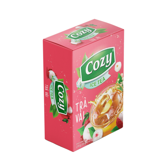 COZY Instant Lychee Flavoured Black Tea
