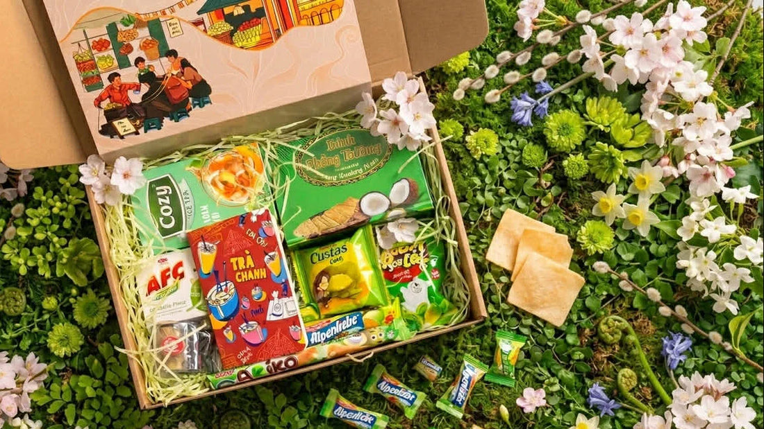 Past Box-March-"SNACK INTO SPRING"🍃