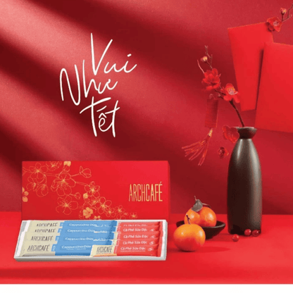 ARCHCAFE Tết 2026 Gift Box – Vietnamese Instant Coffee Gift Set