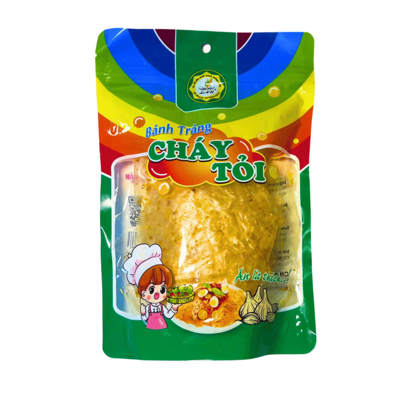 Garlic Crispy Rice Paper