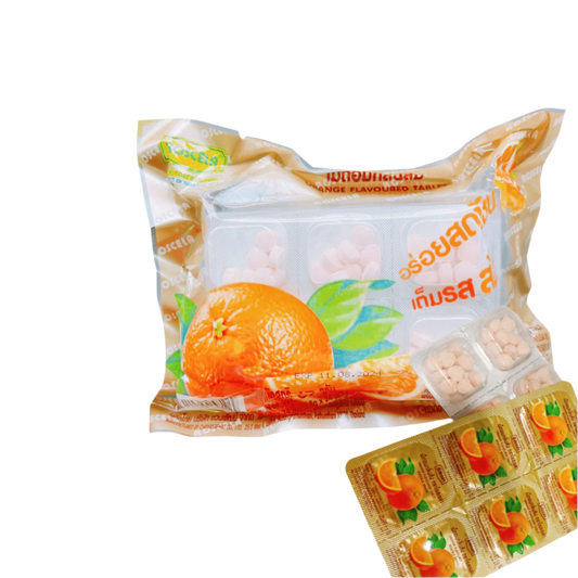Heart-Shaped Orange C Candy-Thailand