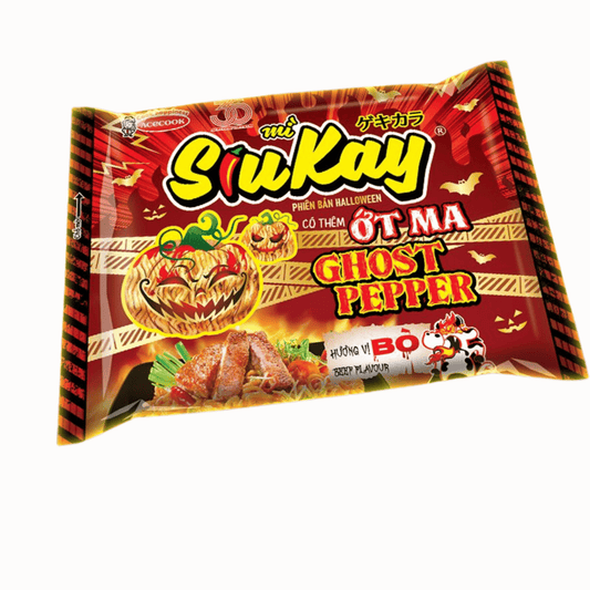 Siu Kay Beef Instant Noodles (One pack) *Limited Halloween Collection*