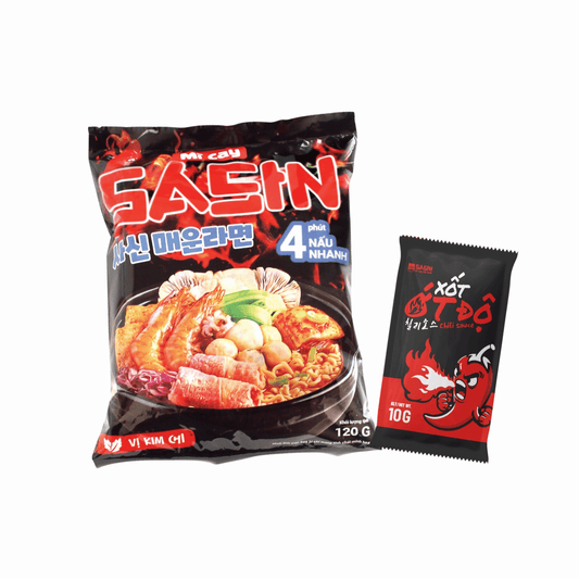 Sasin Korean Spicy Noodles-Kimchi Flavour (PREORDER ITEM - AVAILABLE IN EARLY DECEMBER)
