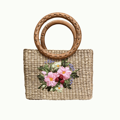 Handwoven Rattan Bamboo Bag (Túi Xách Mây Đan Tre)