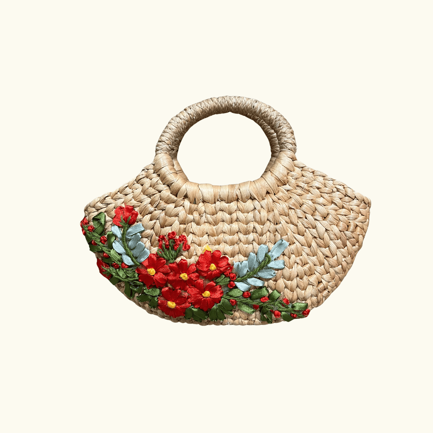 Handwoven Rattan Bamboo Bag (Túi Xách Mây Đan Tre)