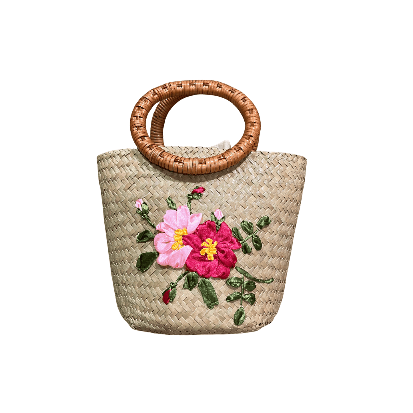 Handwoven Rattan Bamboo Bag (Túi Xách Mây Đan Tre)