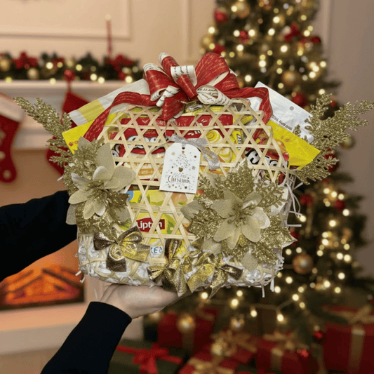 Vietnamese Gift Basket/ Box - GOLDEN PROSPERITY - THỊNH VƯỢNG