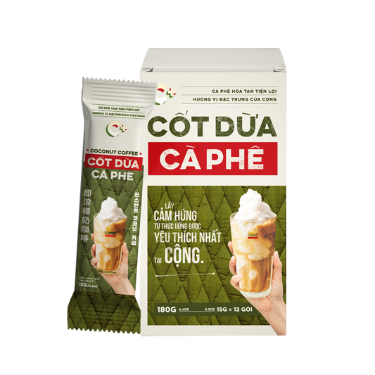 Cộng Coconut Milk Coffee (12 sachets/box)