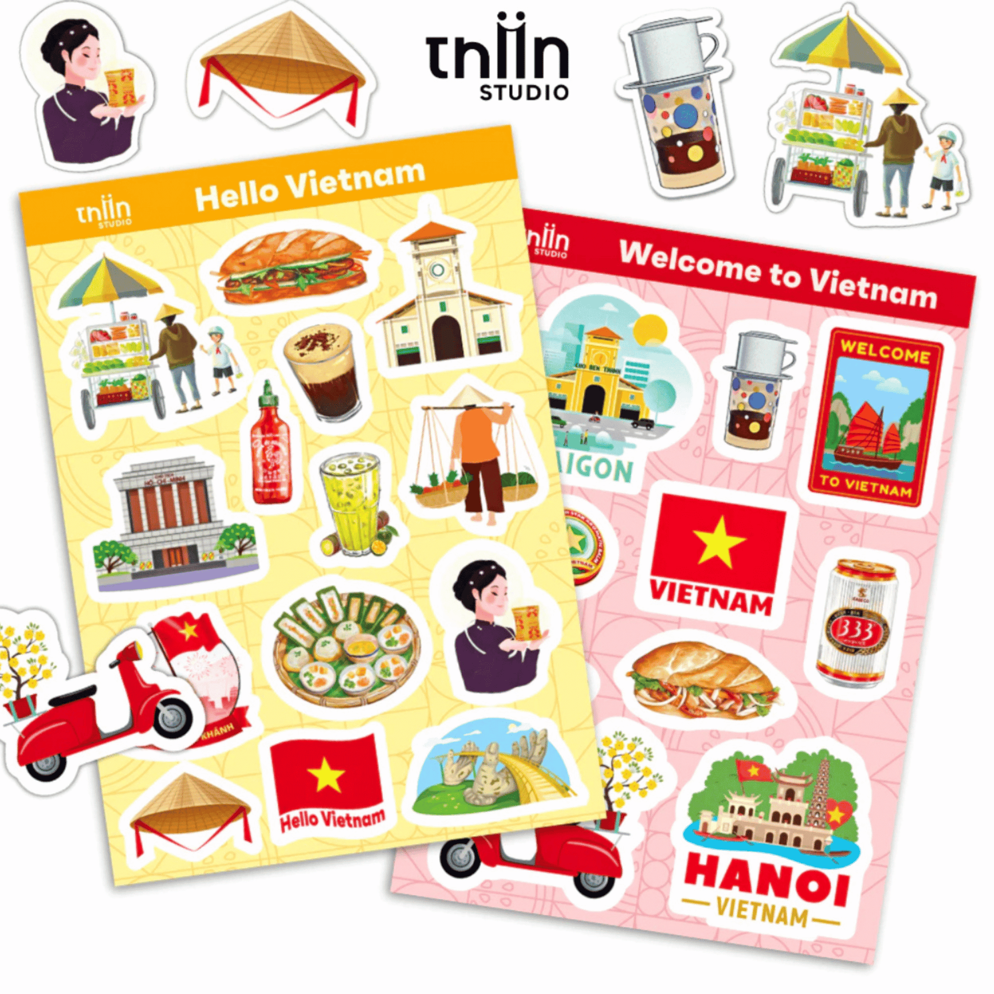 Vietnamese sticker in Canada 