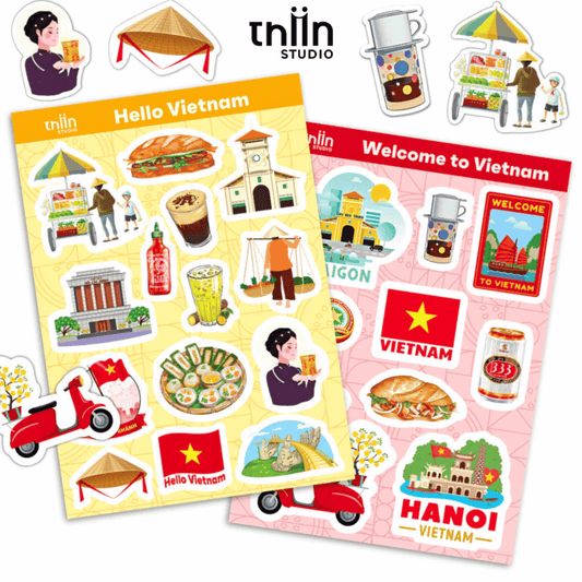 Vietnamese sticker in Canada 