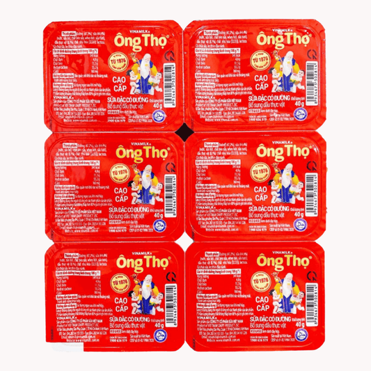 Vinamilk Ông Thọ Premium Sweetened Condensed Milk – Tray of 6 Boxes (40g x 6)