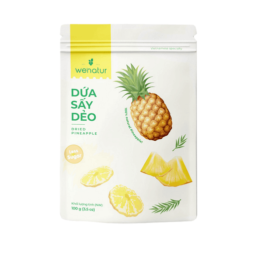 We’natur Soft Dried Pineapple (Dứa Sấy Dẻo We’natur 35g)